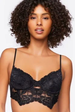 Eyelash Lace Balconette Bra