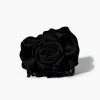 Fabric Rose Claw Hair Clip
