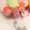 Fair Isle Crew Socks