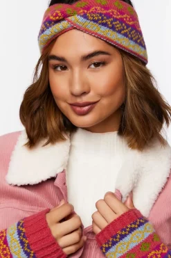 Fair Isle Twisted Headwrap