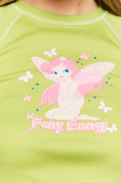 Fairy Energy Graphic Baby Tee