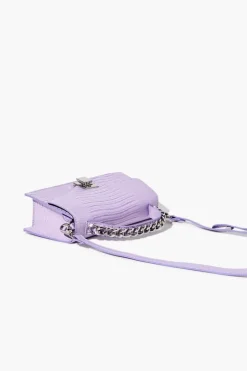 Faux Croc Crossbody Bag