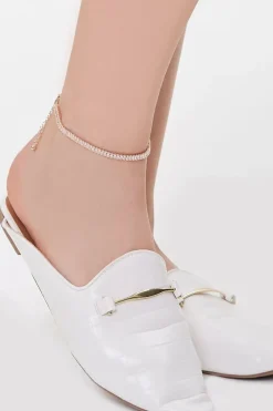Faux Gem Anklet