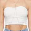 Faux Gem Body Chain
