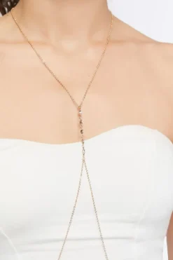 Faux Gem Body Chain