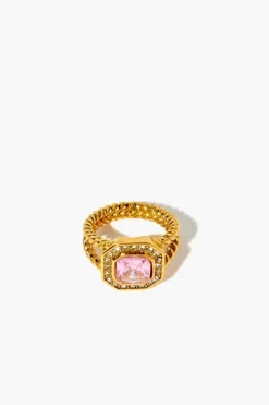 Faux Gem Cocktail Ring
