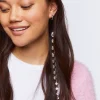 Faux Gem Hair Chain