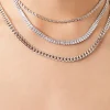 Faux Gem Necklace Set