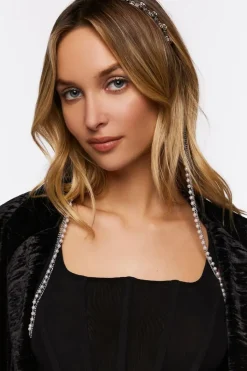 Faux Gem & Pearl Headband