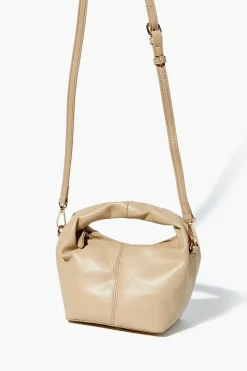 Faux Leather Crossbody Bag