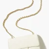 Faux Leather Crosshatch Crossbody Bag