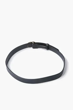Faux Leather O-Ring Buckle Belt