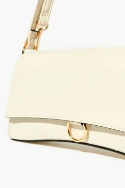 Faux Leather O-Ring Crossbody Bag