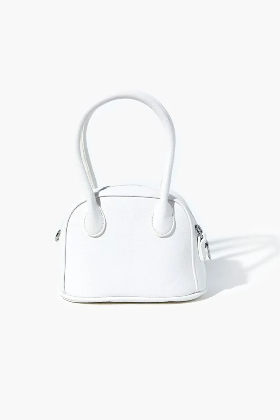 Faux Leather Satchel
