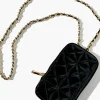 Faux Patent Leather Mini Crossbody Bag