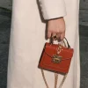 Faux Patent Leather Mini Crossbody Bag