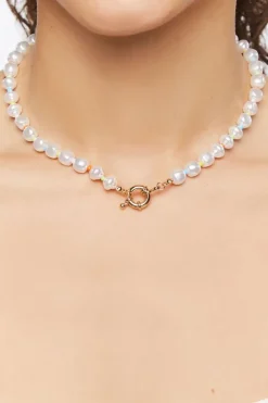 Faux Pearl Necklace