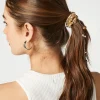 Faux Stone Hair Chain Scrunchie