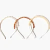 Faux Stone Headband Set - 3 Pack