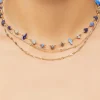 Faux Stone Layered Necklace