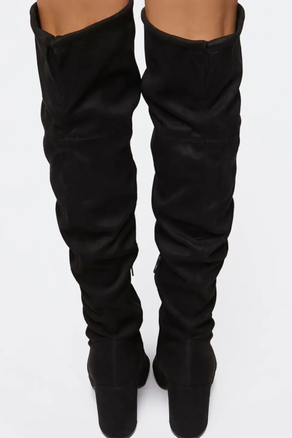 Faux Suede Over-The-Knee Boots