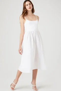 Fit & Flare Cami Midi Dress