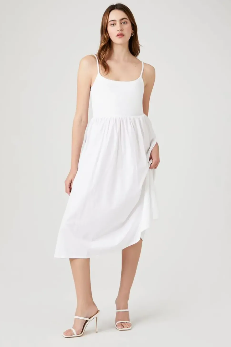 Fit & Flare Cami Midi Dress