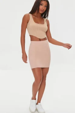 Fitted Mini Skirt