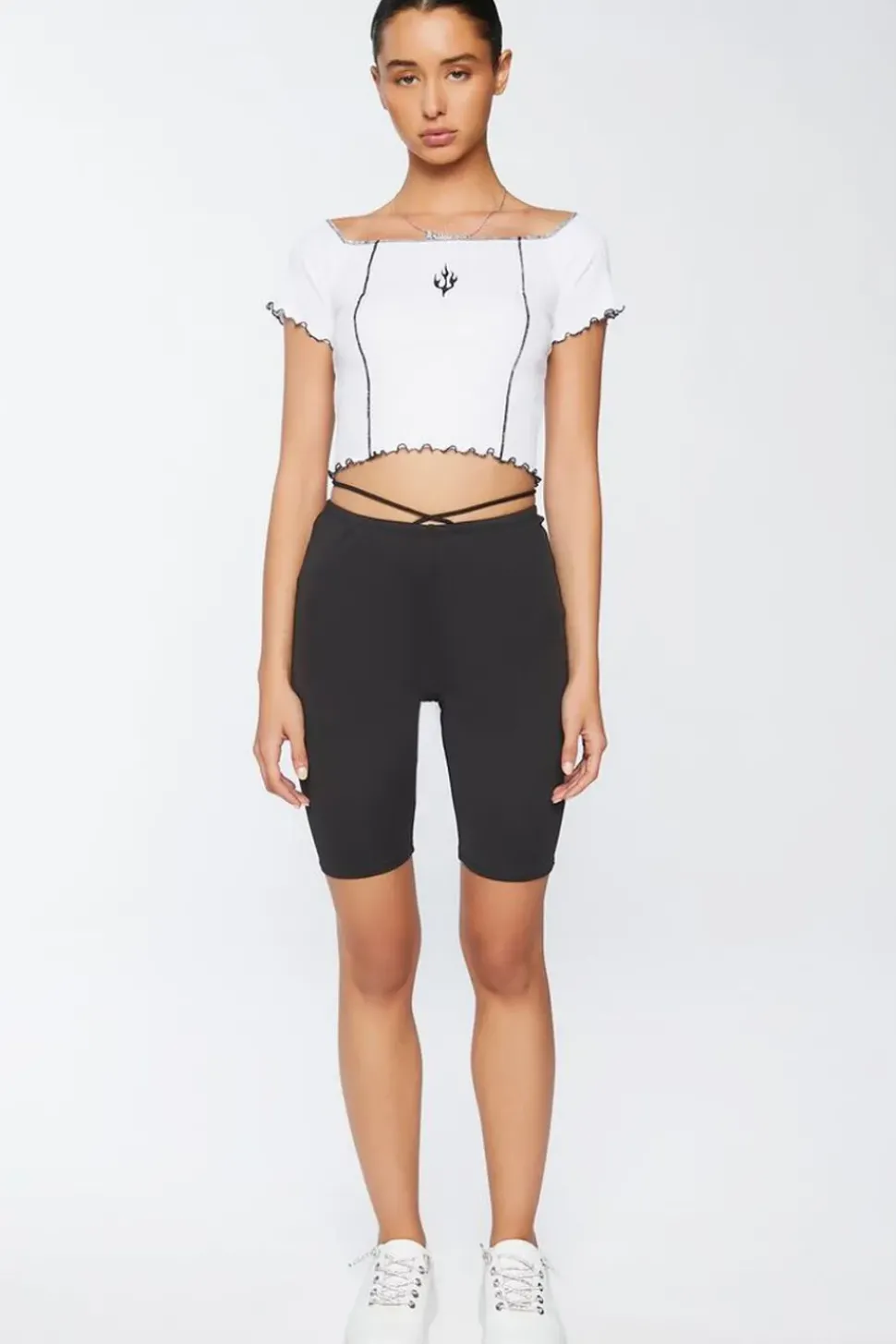 Flame Graphic Baby Tee