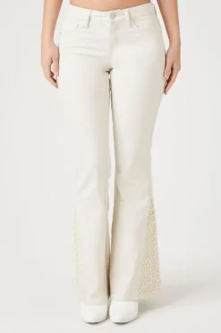Flare Crochet Jeans