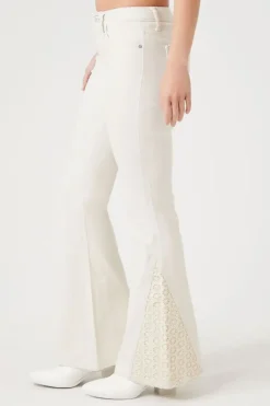 Flare Crochet Jeans