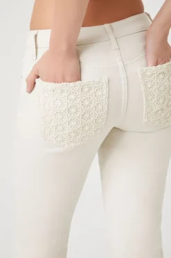 Flare Crochet Jeans