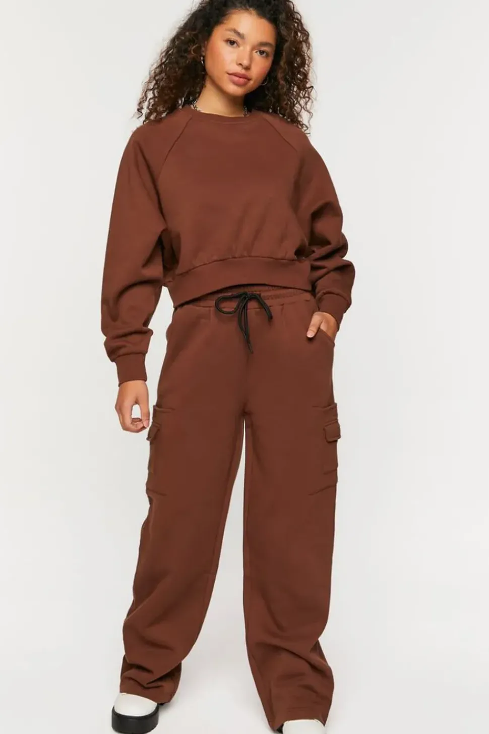 Fleece Cargo Pants