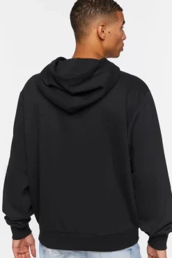 Fleece Drawstring Hoodie