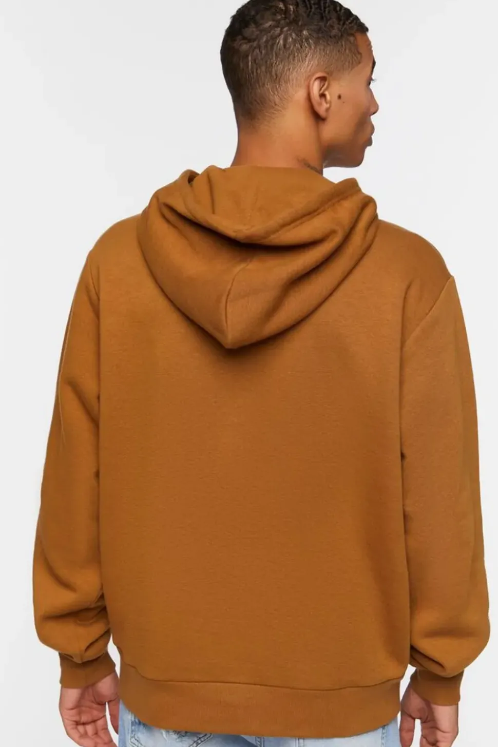 Fleece Drawstring Hoodie