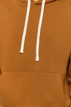 Fleece Drawstring Hoodie