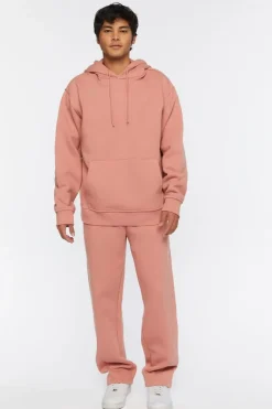 Fleece Drop-Sleeve Hoodie