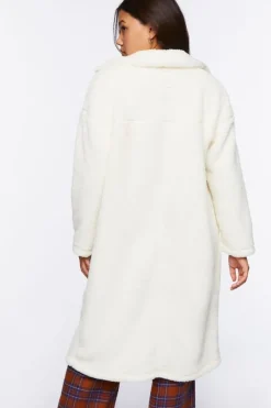 Fleece Longline Coat