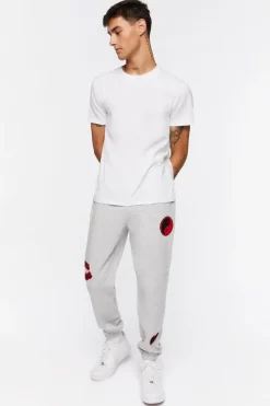 Fleece Still Going Chenille Patch Joggers