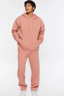 Fleece Straight-Leg Sweatpants