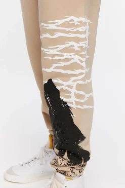 Fleece Wolf Graphic Joggers