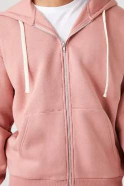 Fleece Zip-Up Hoodie