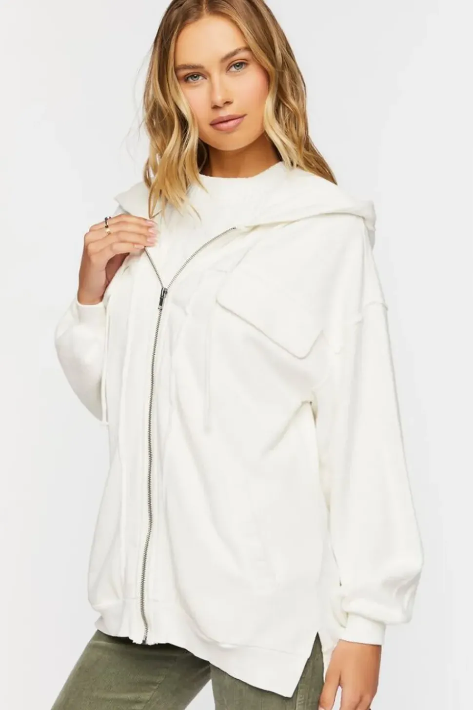 Fleece Zip-Up Hoodie