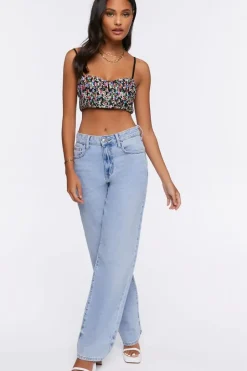 Floral Cropped Cami