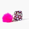 Floral Earbuds Case & Keychain Set