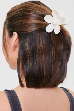 Floral Hair Claw Clip