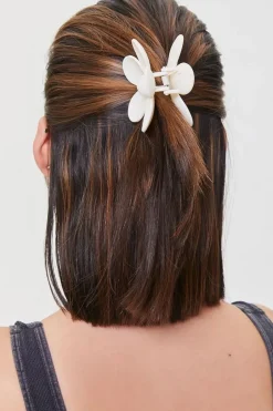 Floral Hair Claw Clip