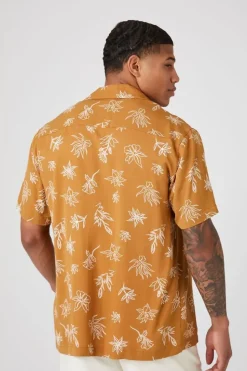 Floral Line Art Graphic Shirt