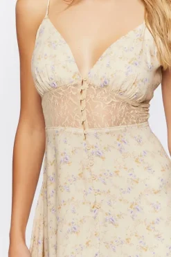 Floral Mini Slip Dress