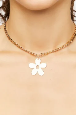Floral Pendant Necklace